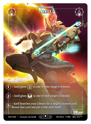 Rise TCG | Alpha édition standard | 004 / 308 | azell rare