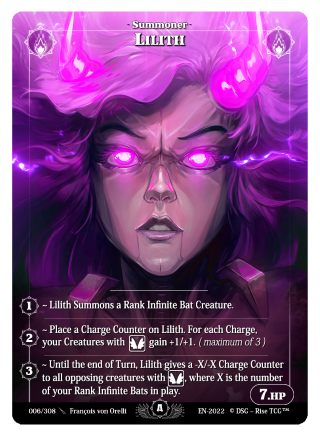 Rise TCG | Alpha édition standard | 006 / 308 | lilith alt rare