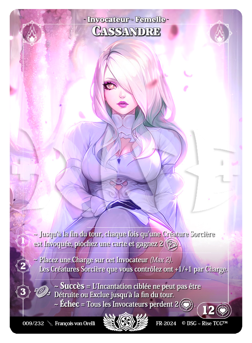 Rise TCG | Candypocalypse édition standard | 009 / 232 | cassandre rare