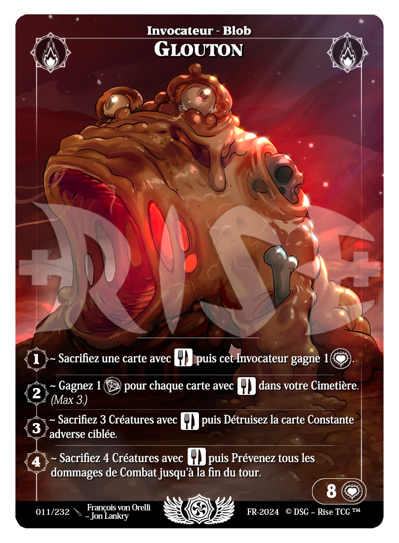 Rise TCG | Candypocalypse édition standard | 011 / 232 | glouton rare