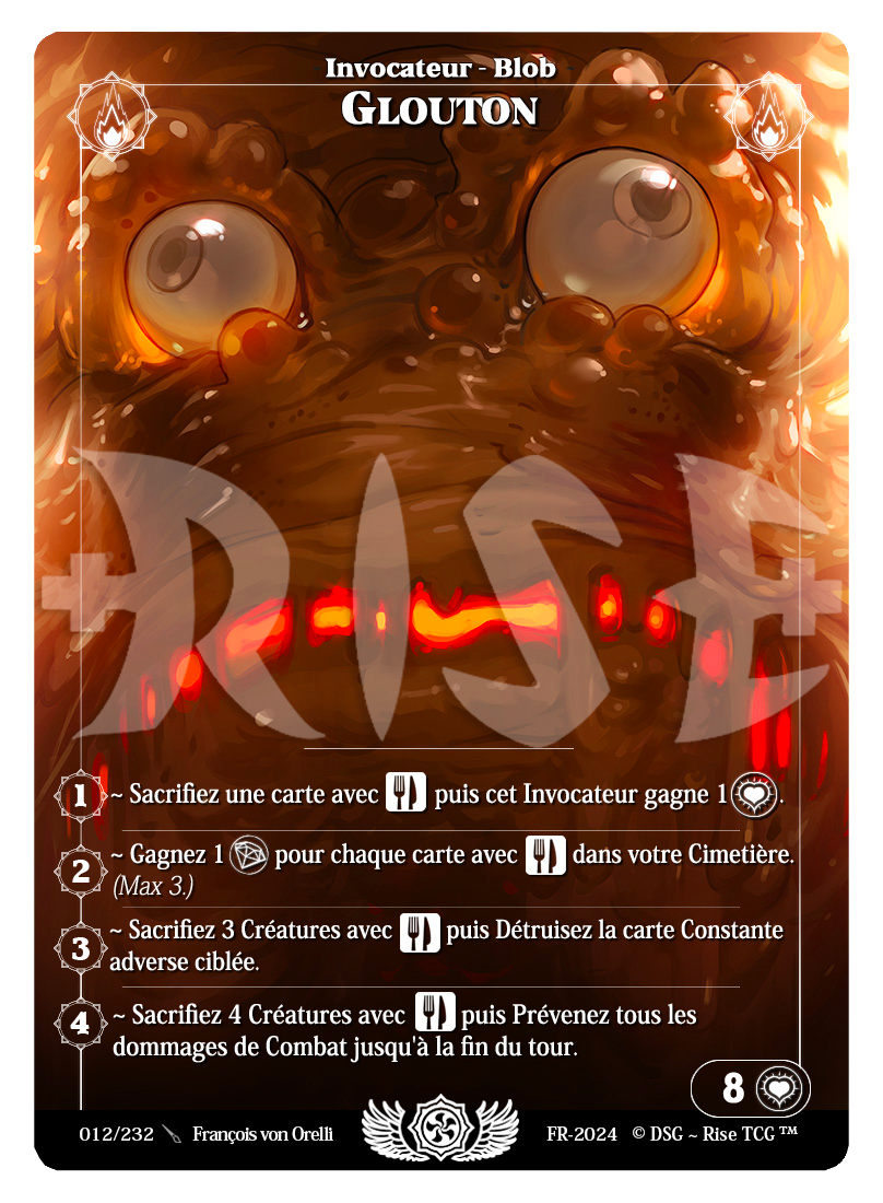 Rise TCG | Candypocalypse édition standard | 012 / 232 | glouton alt rare