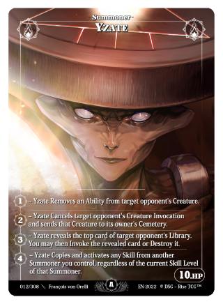 Rise TCG | Alpha édition standard | 012 / 308 | yzate alt rare