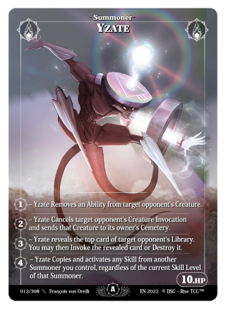 Rise TCG | Alpha édition standard | 012 / 308 | yzate rare