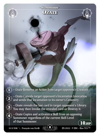 Rise TCG | Alpha édition standard | 013 / 308 | ozate rare
