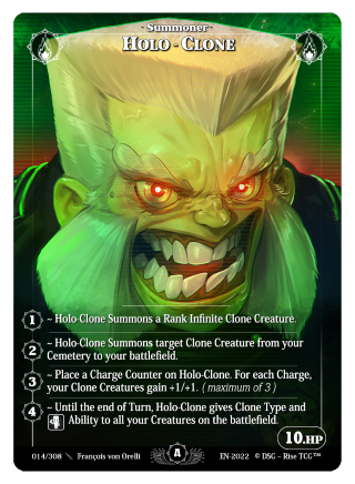 Rise TCG | Alpha édition standard | 014 / 308 | holo clone alt rare