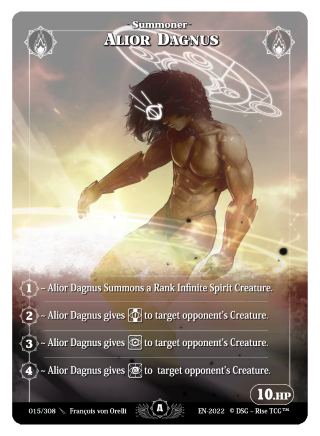Rise TCG | Alpha édition standard | 015 / 308 | alior dagnus rare
