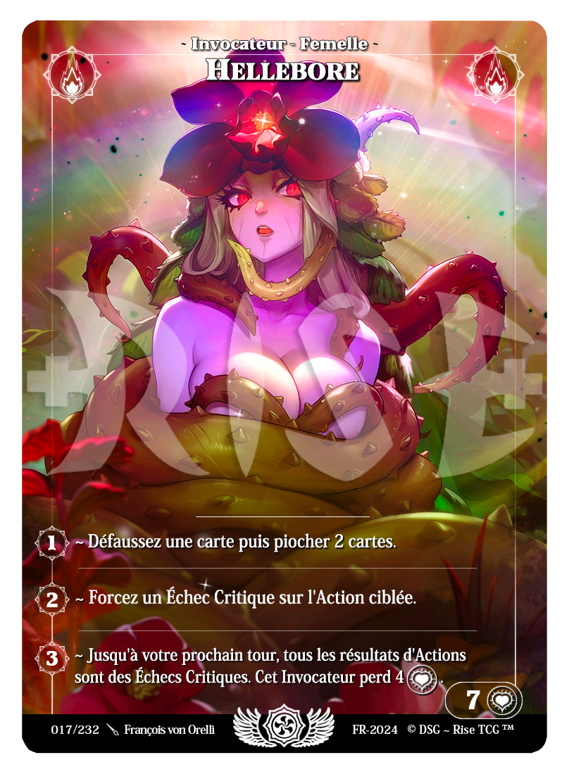 Rise TCG | Candypocalypse édition standard | 017 / 232 | hellebore rare