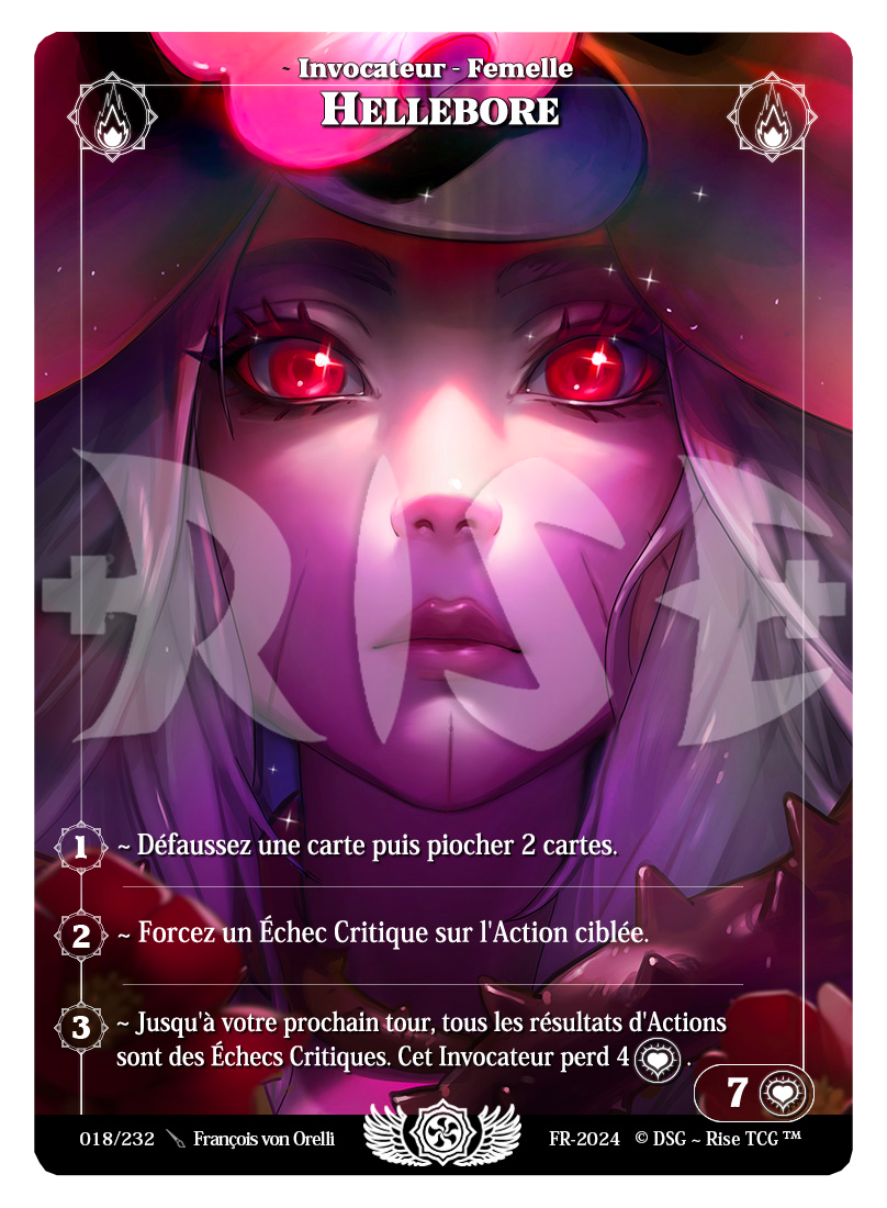 Rise TCG | Candypocalypse édition standard | 018 / 232 | hellebore alt rare
