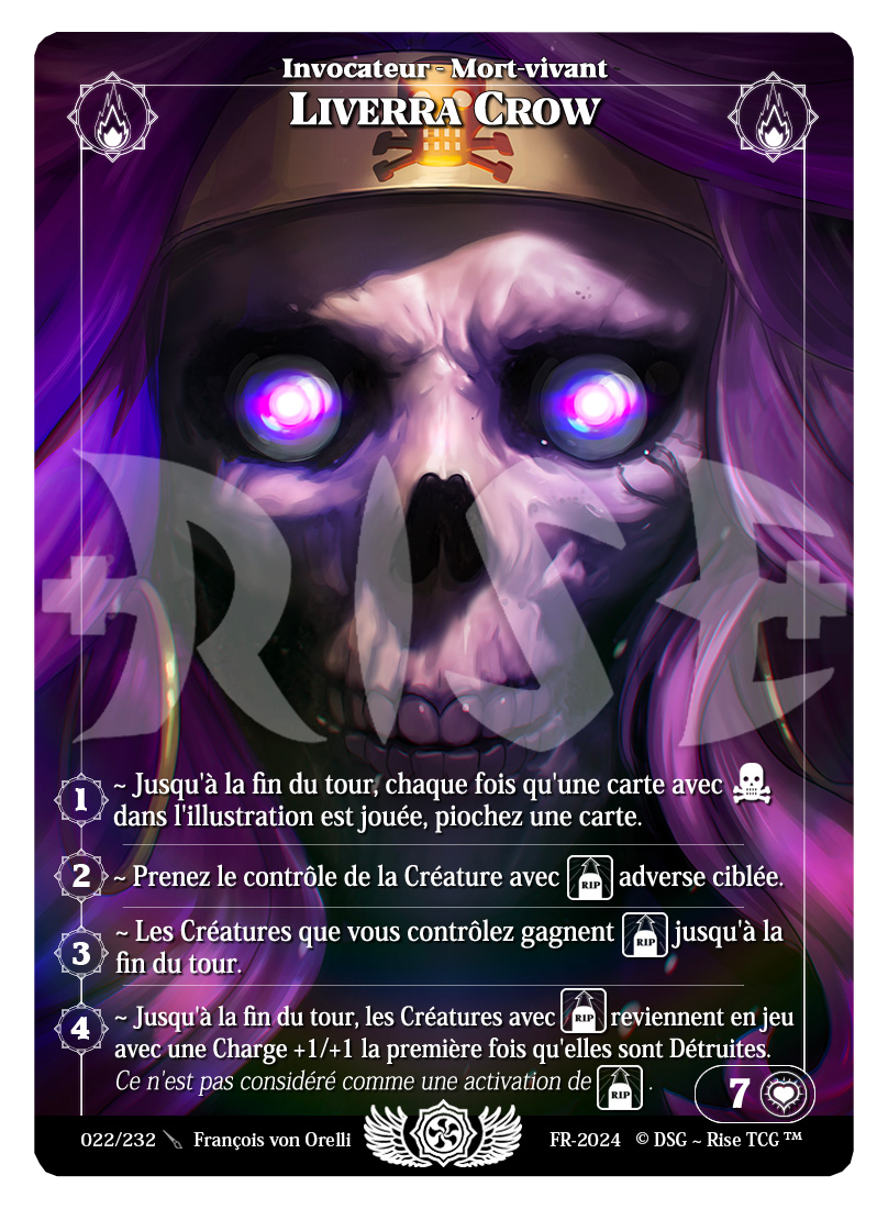 Rise TCG | Candypocalypse édition standard | 022 / 232 | liverra crow alt rare