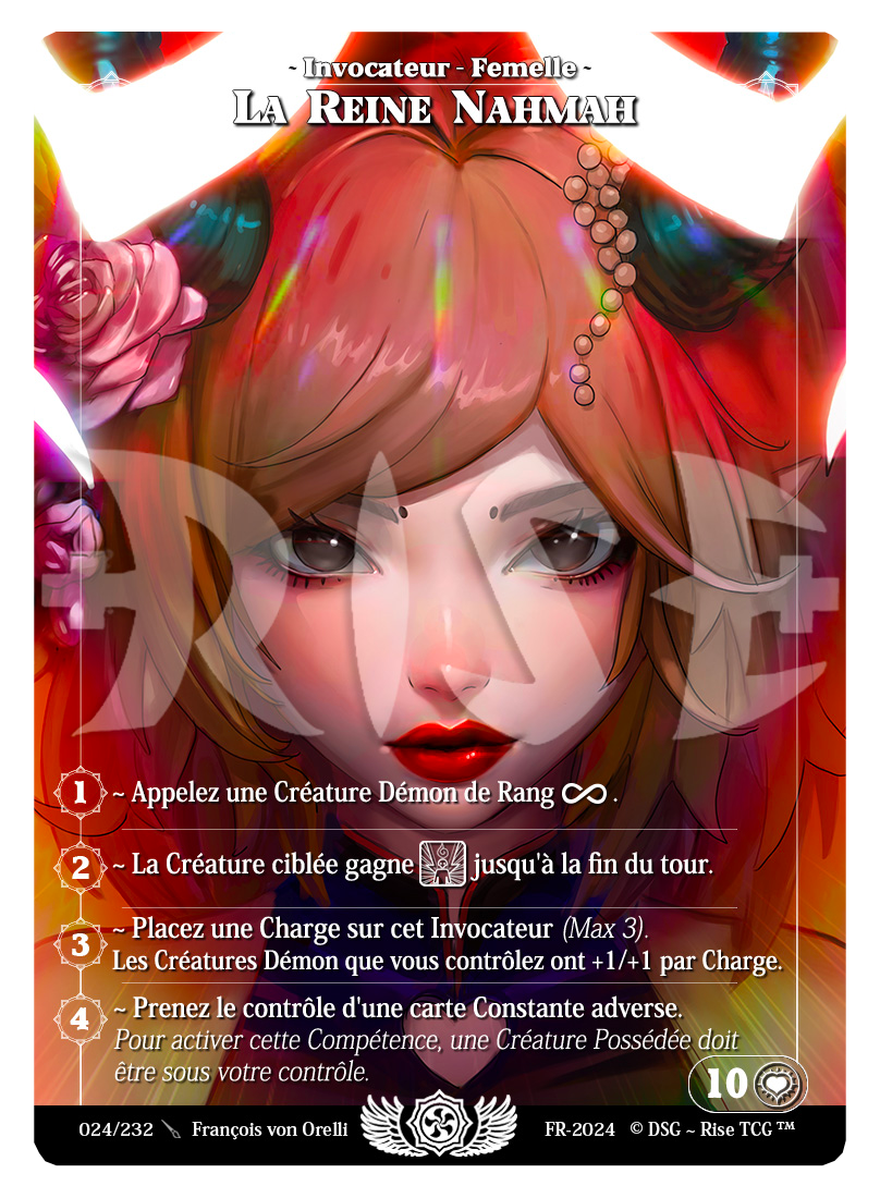 Rise TCG | Candypocalypse édition standard | 024 / 232 | la reine nahmah alt rare