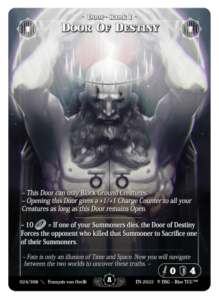Rise TCG | Alpha édition standard | 024 / 308 | door of destiny rare