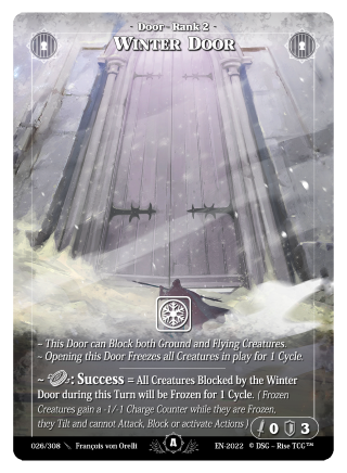 Rise TCG | Alpha édition standard | 026 / 308 | winter door uncommon