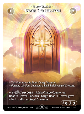 Rise TCG | Alpha édition standard | 027 / 308 | door to heaven uncommon