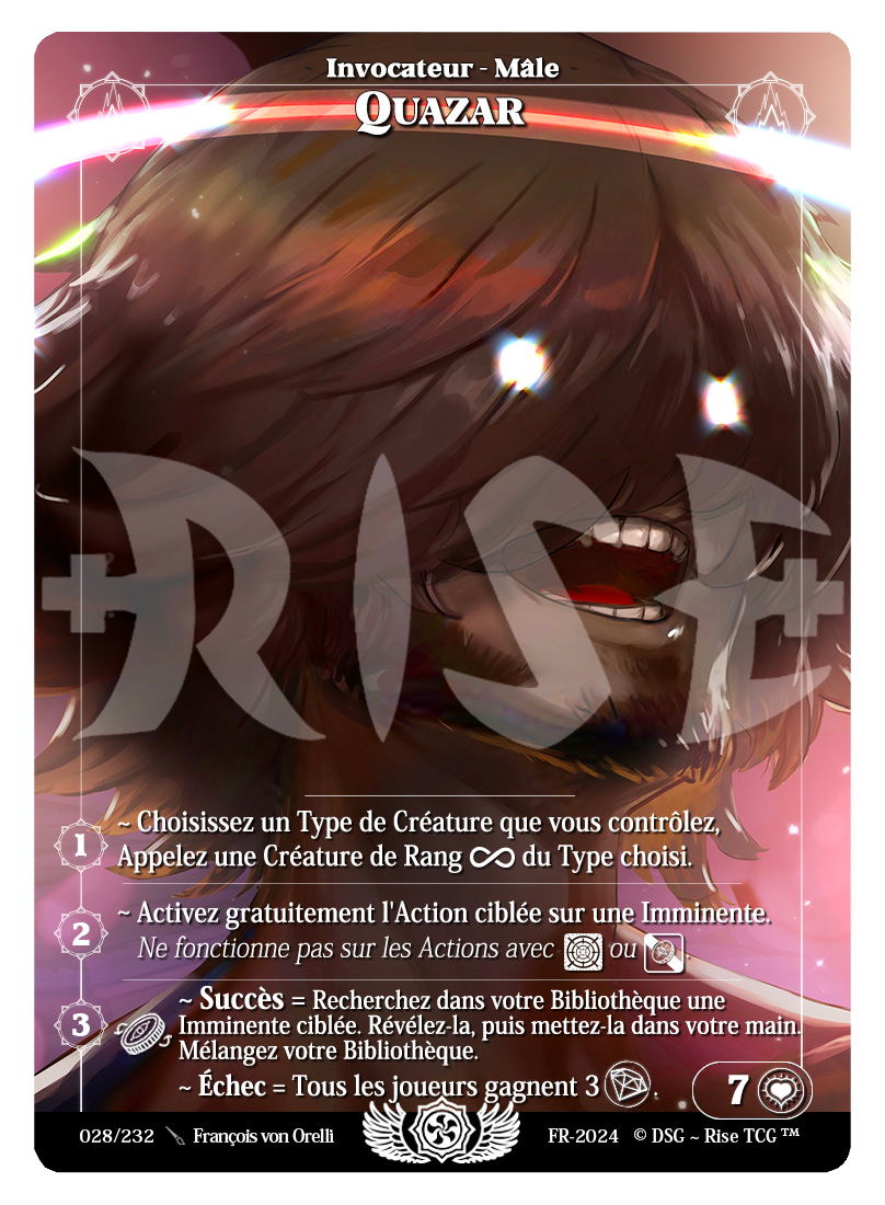 Rise TCG | Candypocalypse édition standard | 028 / 232 | quazar alt rare