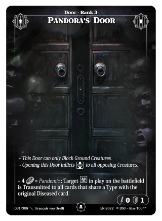 Rise TCG | Alpha édition standard | 031 / 308 | pandoras door common