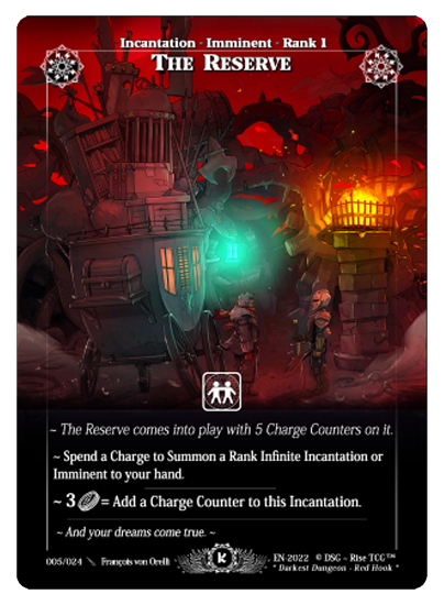 Rise TCG | Kickstarter Stretch Goal Set | 05 / 24 | the reserve | 🇬🇧