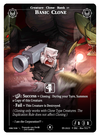Rise TCG | Alpha édition standard | 096 / 308 | basic clone common