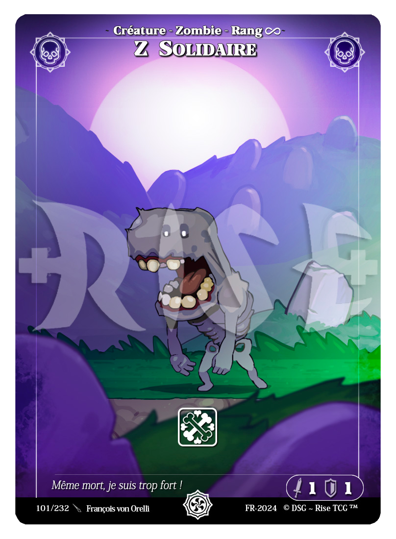 Rise TCG | Candypocalypse édition standard | 101 / 232 | z solidaire common