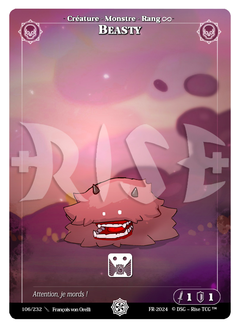Rise TCG | Candypocalypse édition standard | 106 / 232 | beasty common