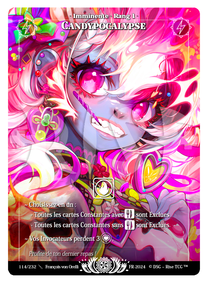 Rise TCG | Candypocalypse édition standard | 114 / 232 | candypocalypse legendary