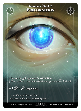 Rise TCG | Alpha édition standard | 132 / 308 | precognition uncommon