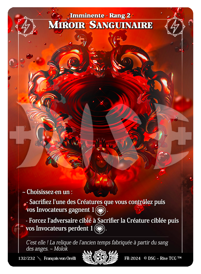 Rise TCG | Candypocalypse édition standard | 132 / 232 | miroir sanguinaire rare