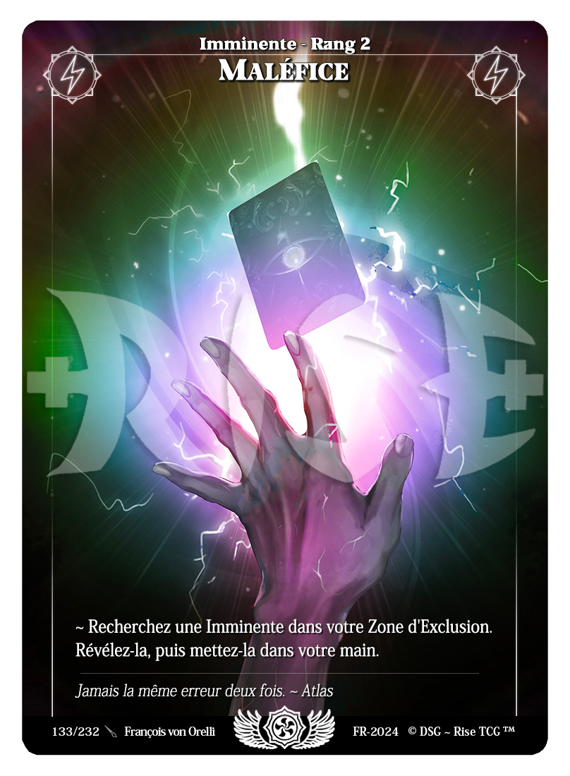 Rise TCG | Candypocalypse édition standard | 133 / 232 | maléfice rare