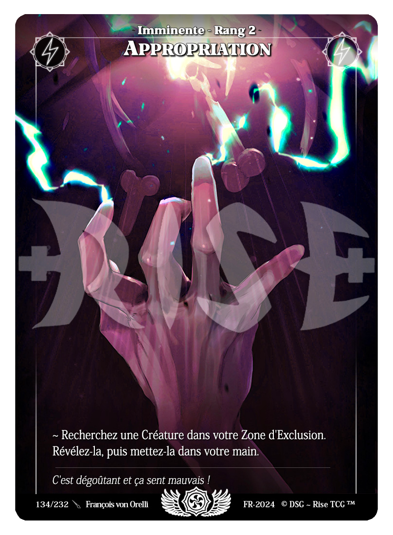 Rise TCG | Candypocalypse édition standard | 134 / 232 | appropriation rare