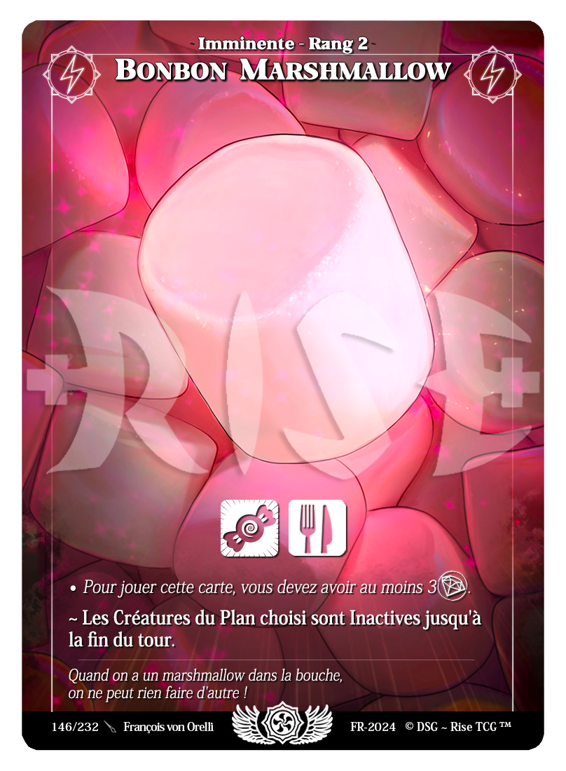 Rise TCG | Candypocalypse édition standard | 146 / 232 | bonbon marshmallow rare