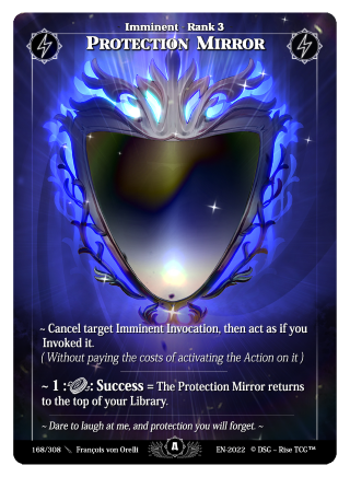 Rise TCG | Alpha édition standard | 168 / 308 | protection mirror rare