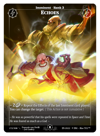Rise TCG | Alpha dition standard | 172 / 308 | echoes uncommon
