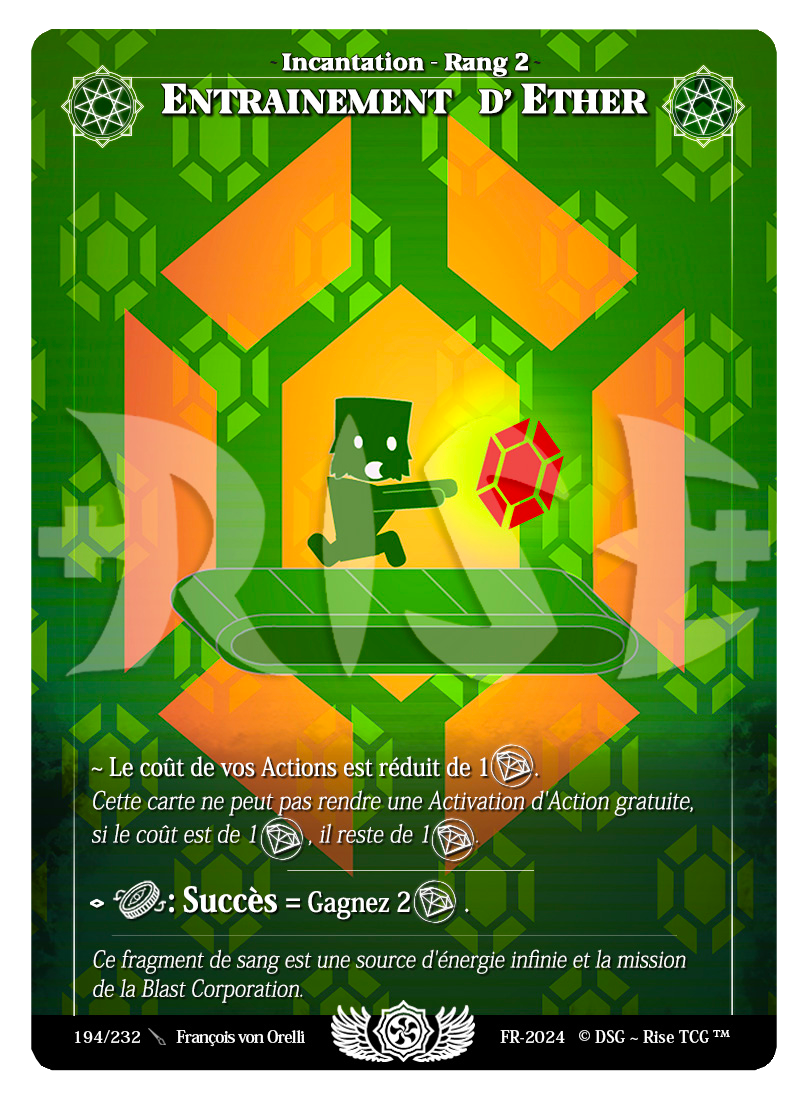 Rise TCG | Candypocalypse édition standard | 194 / 232 | entrainement d'ether rare