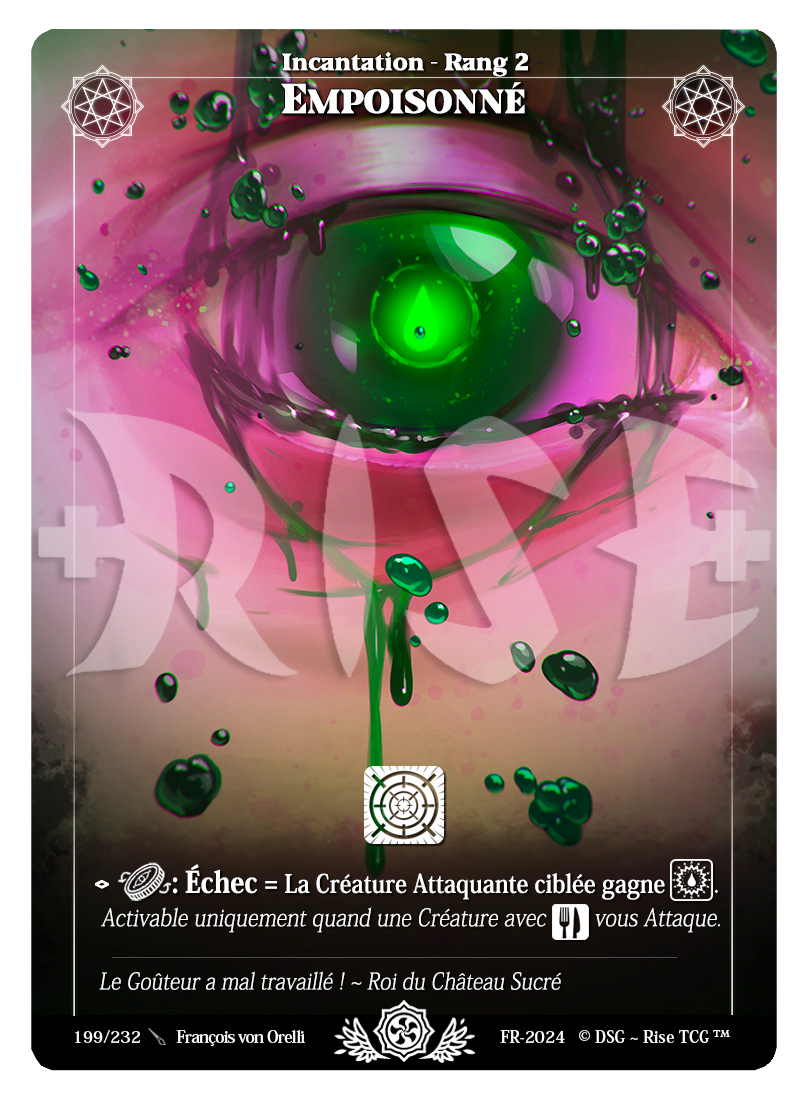 Rise TCG | Candypocalypse édition standard | 199 / 232 | empoisonné uncommon