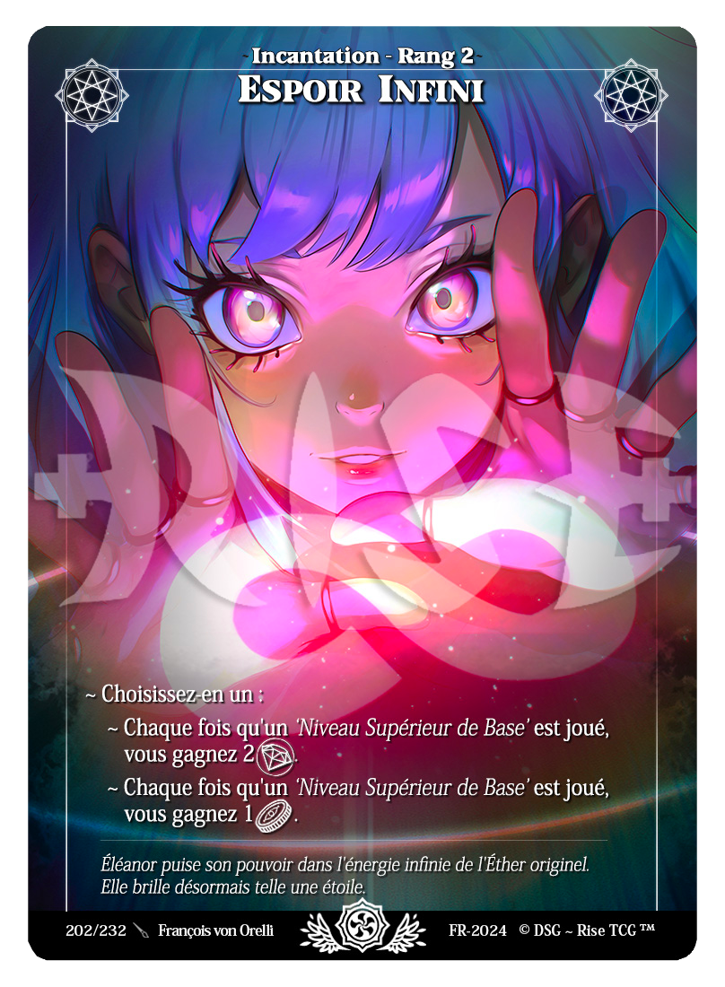 Rise TCG | Candypocalypse édition standard | 202 / 232 | espoir infini uncommon