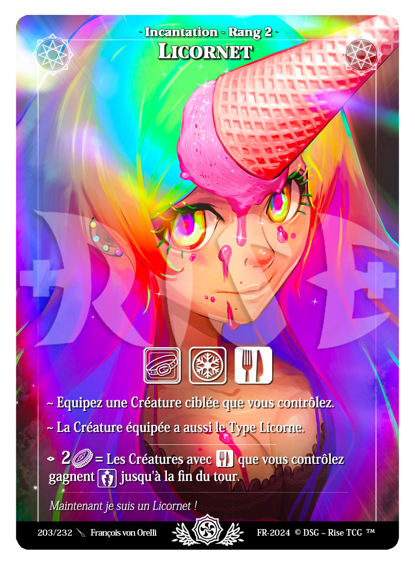 Rise TCG | Candypocalypse édition standard | 203 / 232 | licornet uncommon