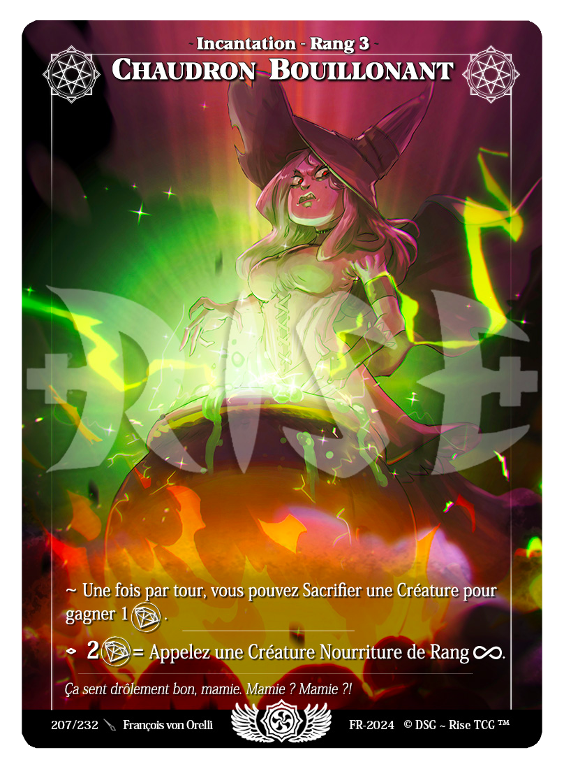 Rise TCG | Candypocalypse édition standard | 207 / 232 | chaudron bouillonant rare