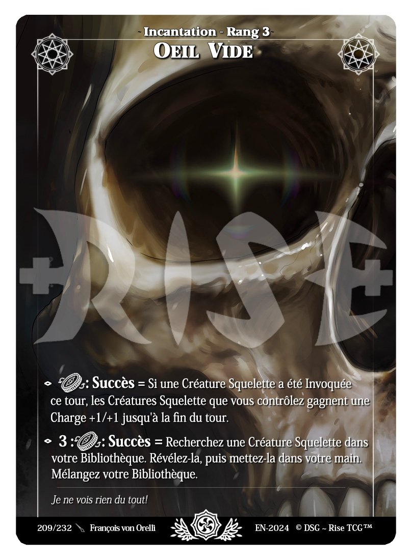 Rise TCG | Candypocalypse édition standard | 209 / 232 | oeil vide uncommon