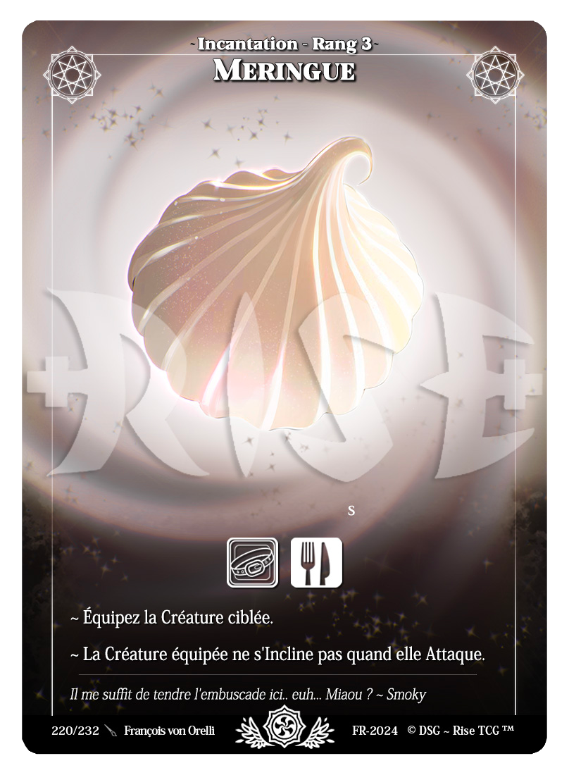 Rise TCG | Candypocalypse édition standard | 220 / 232 | meringue uncommon