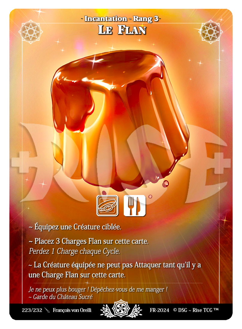 Rise TCG | Candypocalypse édition standard | 223 / 232 | le flan uncommon