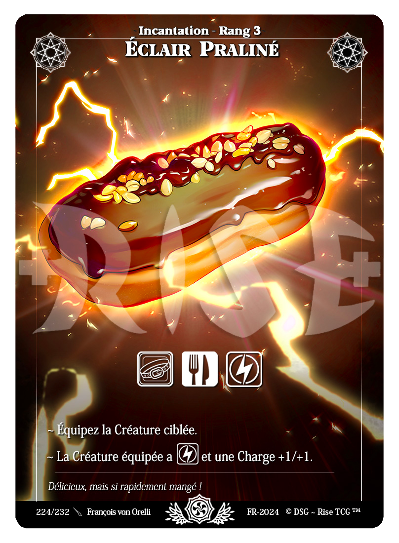 Rise TCG | Candypocalypse édition standard | 224 / 232 | éclair praliné uncommon