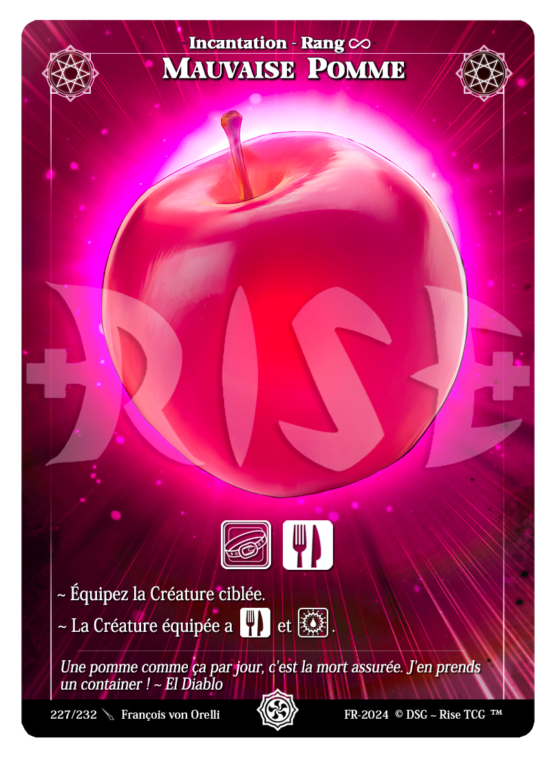 Rise TCG | Candypocalypse édition standard | 227 / 232 | mauvaise pomme common