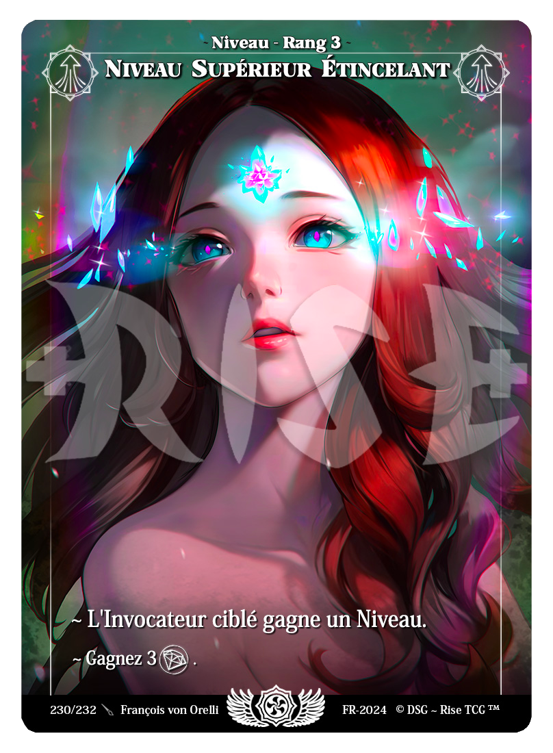 Rise TCG | Candypocalypse édition standard | 230 / 232 | niveau supérieur étincellant rare