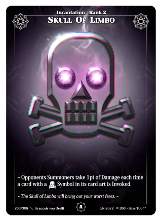 Rise TCG | Alpha édition standard | 263 / 308 | skull of limbo common