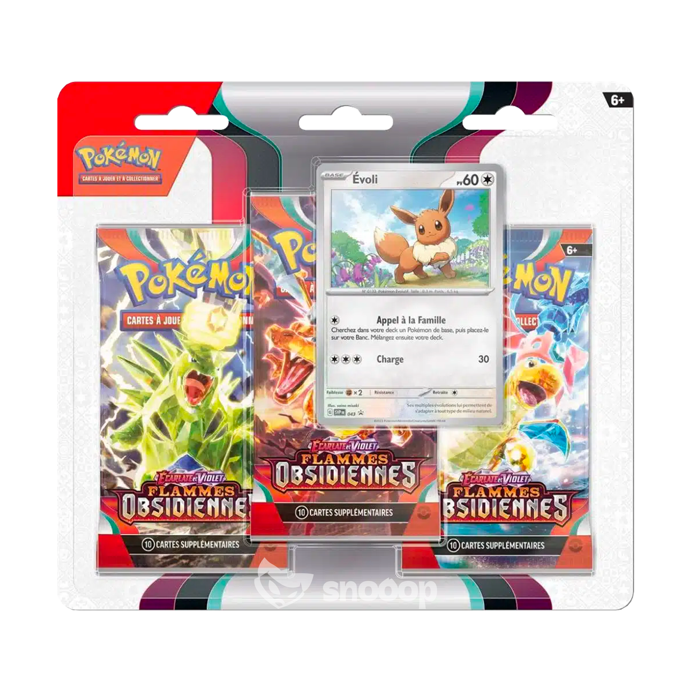 Tripack | Pokémon | Écarlate et Violet | Flammes Obsidiennes (EV03) | 🇫🇷