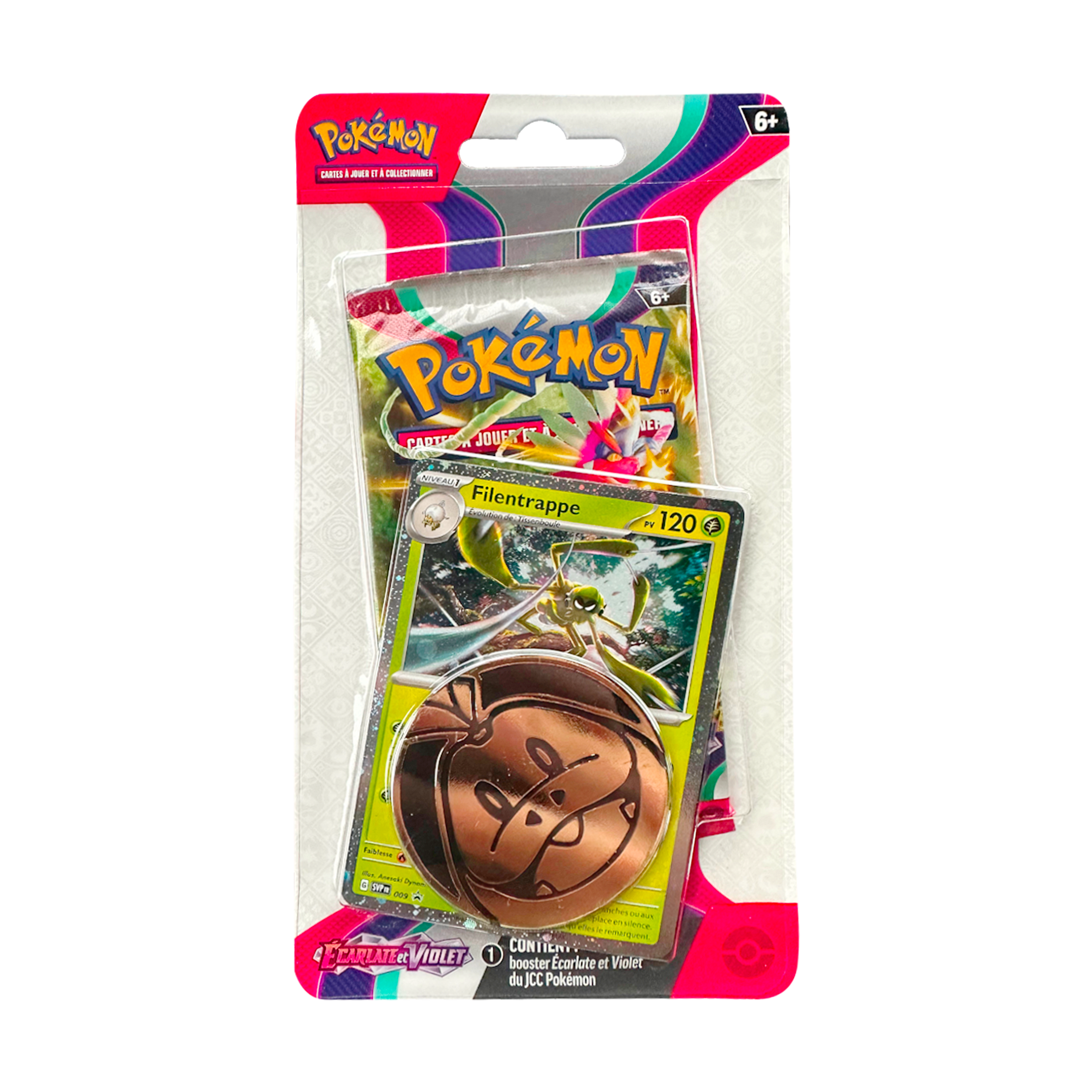 Booster sous blister | Pokémon | Écarlate et Violet (EV01) | Filentrappe | 🇫🇷