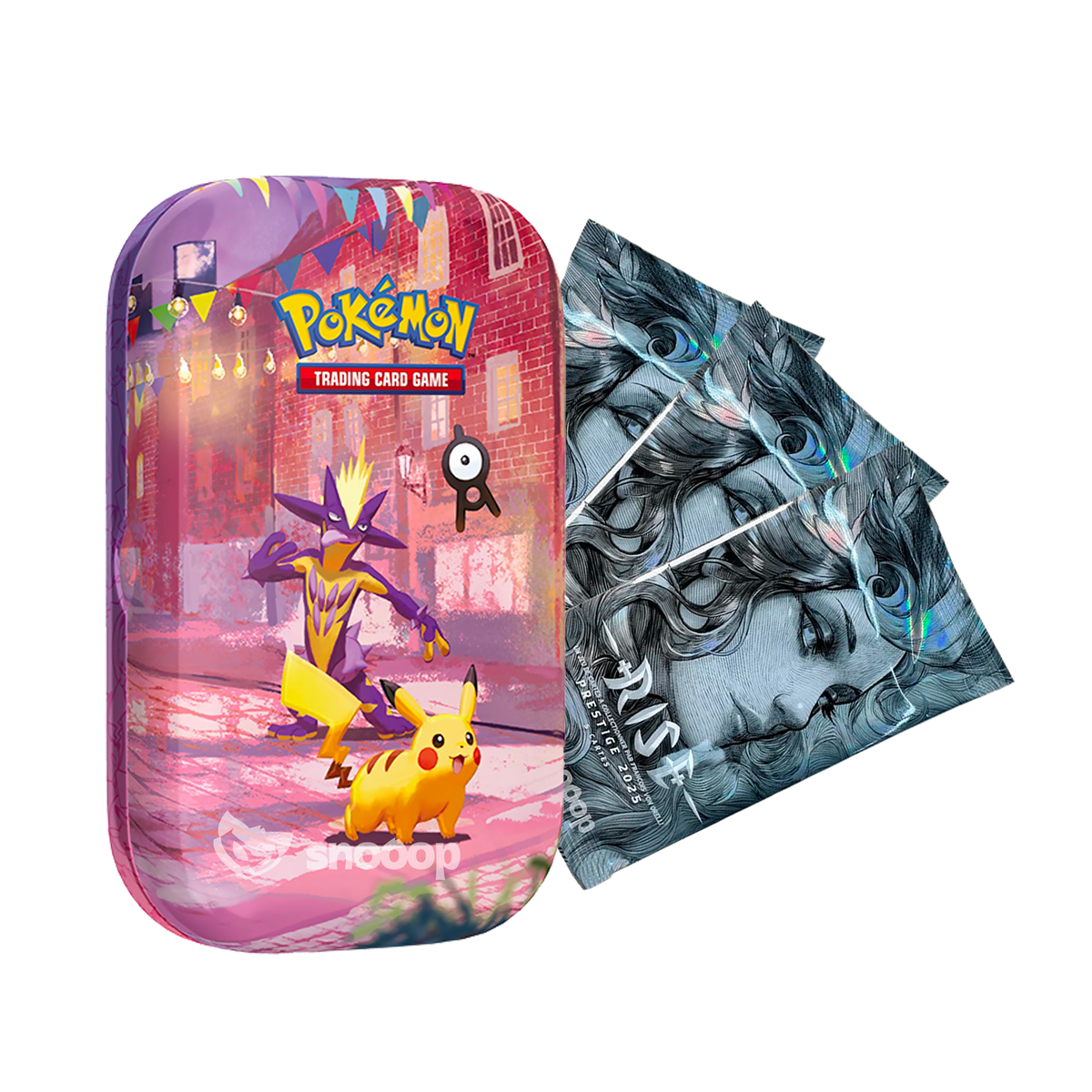 Bundle | Pokémon 30E Anniversaire Mini Tin | Rise 3 Boosters Prestige 2025 | 🇫🇷