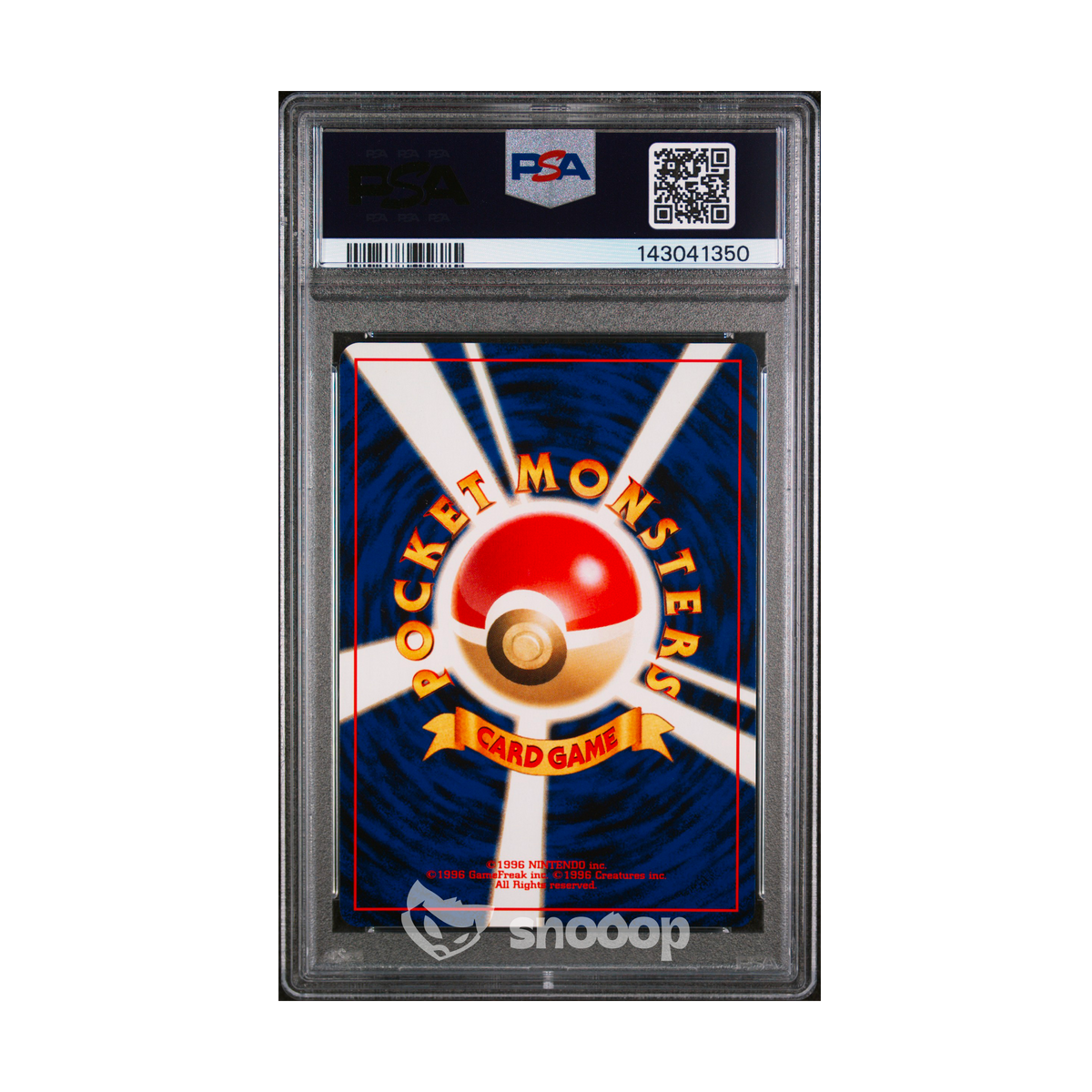 Carte Gradée | Pokémon | PSA | Charizard Promo Reverse Foil | PSA 8 | 🇯🇵