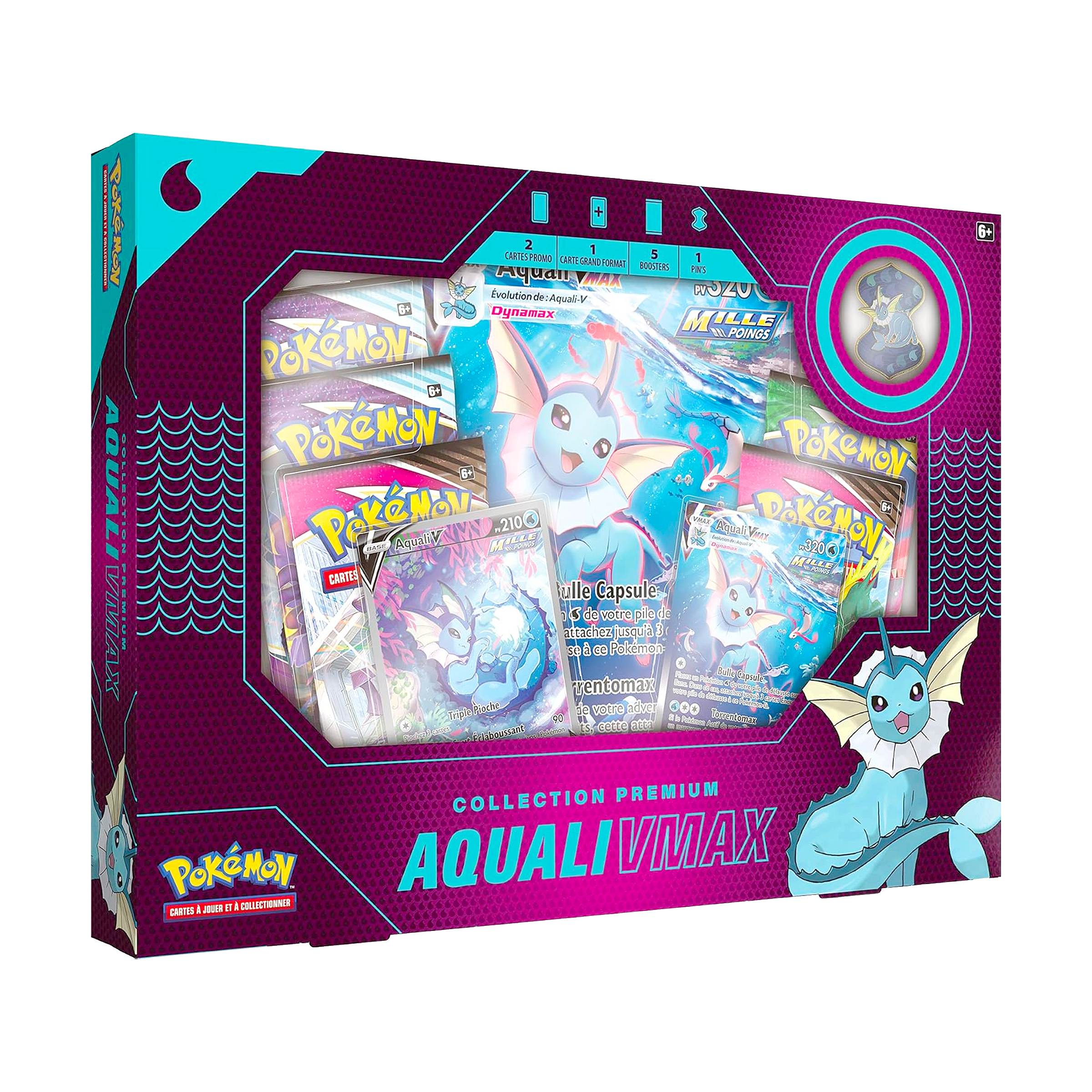 Coffret | Pokémon | Collection Premium | Aquali VMAX | 🇫🇷
