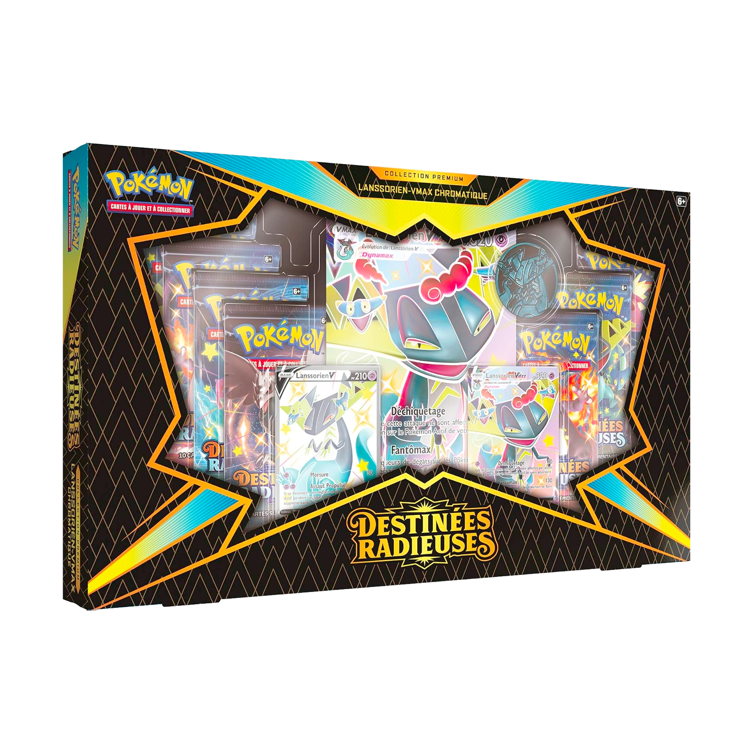 Coffret | Pokémon | Épée et Bouclier | Destinées Radieuses (EB04.5) | Lanssorien VMAX | 🇫🇷
