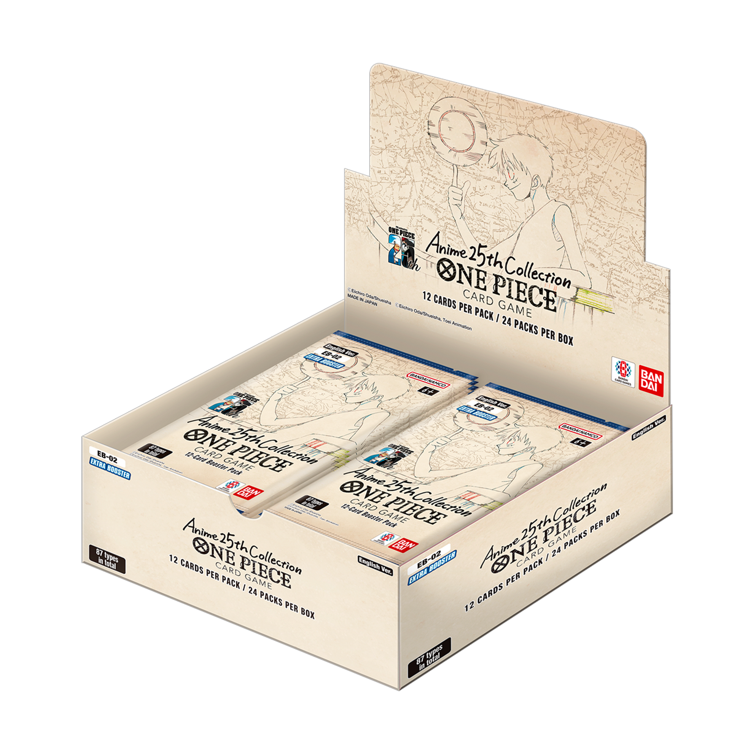 Display | One Piece | EB-02 | Anime 25th Collection | 🇬🇧